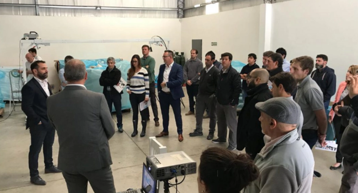 VacQPack presentation at our Zarate facilities